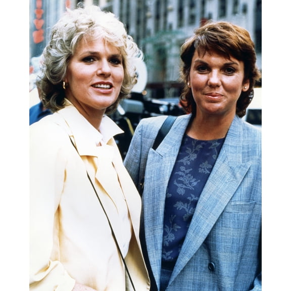 Sharon Gless Tyne Daly Cagney & Lacey TV Portrait 24x36 HD Aluminum Wall Art