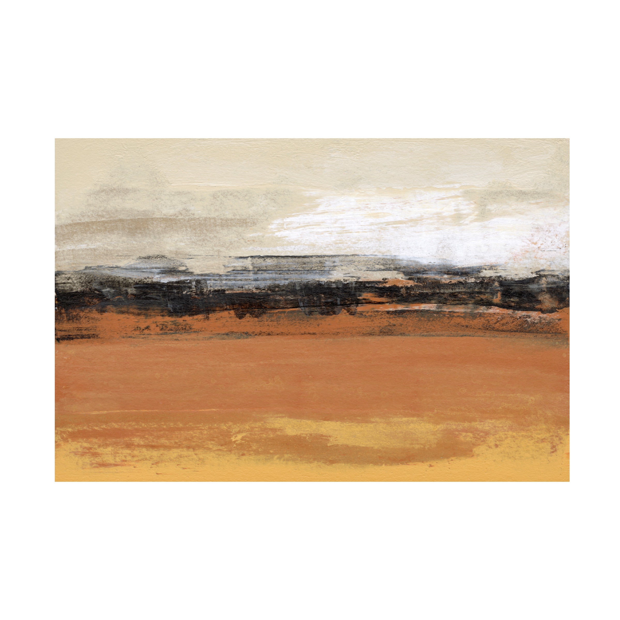 Sharon Gordon 'Bridges Ochre I' Canvas Art