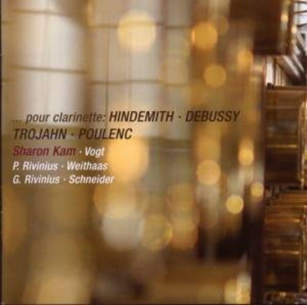 Sharon Kam - Pour Clarinette: For Clarinet - Music & Performance - CD