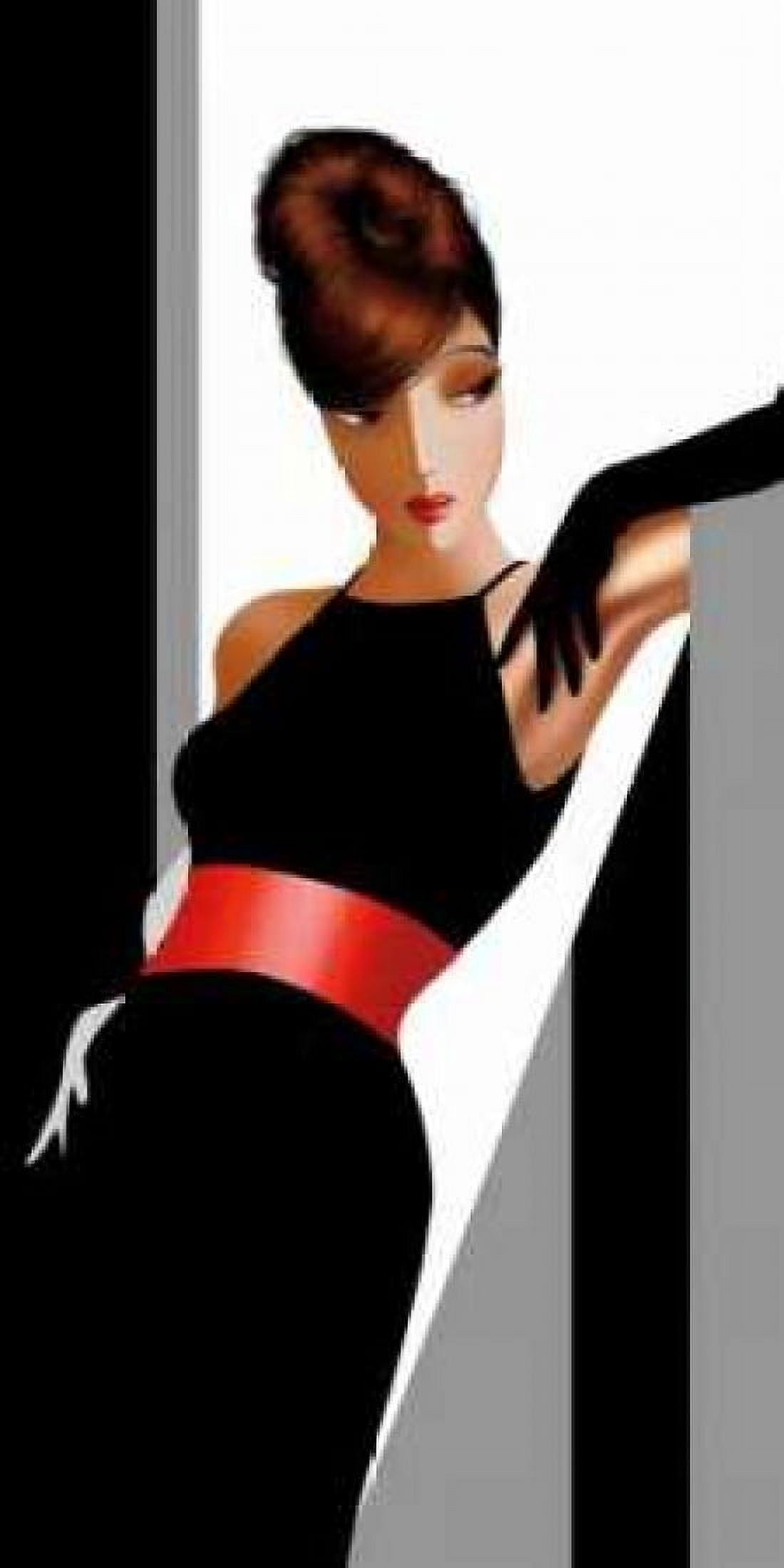 Sharon in Grays Canvas Art - Jordan Bravo (24 x 48)