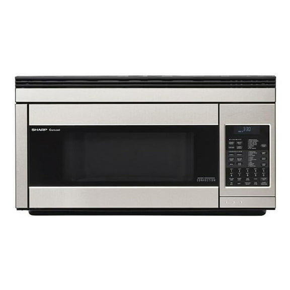 Sharp 1.1 cu ft Over the Range Convection Microwave with Sensor Cooking, Stainless Steel