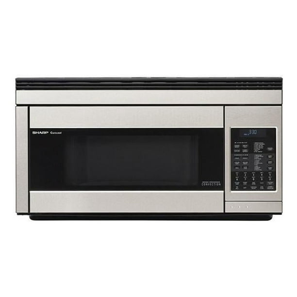 Sharp 1.1 cu ft Over the Range Convection Microwave with Sensor Cooking