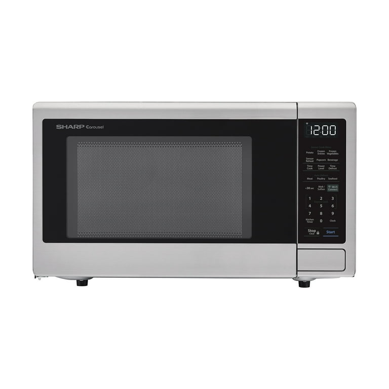 https://i5.walmartimages.com/seo/Sharp-1-4-Cu-Ft-Countertop-Microwave-with-Alexa-Enabled-Controls-Stainless-Steel_217dd3a2-01dd-45b3-b9d1-7e5a89f83d19.b88810ccbc2e29877def798f3c1d5516.jpeg?odnHeight=768&odnWidth=768&odnBg=FFFFFF