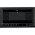 thumbnail image 1 of Sharp R1210T Microwave Oven - Single - 11.22 gal Capacity - Microwave - 11 Power Levels - 1100 W Microwave Power - 14.13" Turntable - Over The Range - Black, 1 of 9