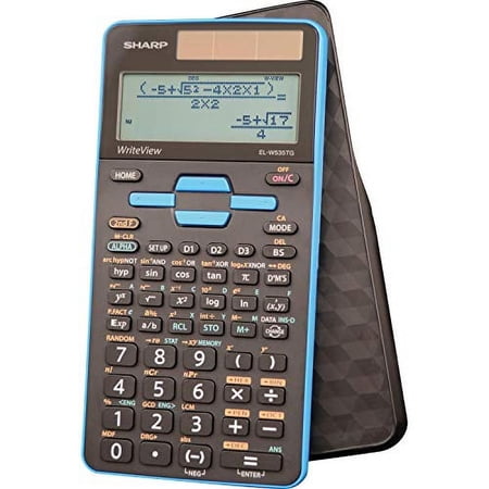Sharp EL-W535TGBBL Scientific Calculator with WriteView, 4 Line Display, LCD Screen