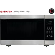 Sharp 2.2-Cu. ft. Countertop Microwave Oven with Inverter Technology in Stainless Steel, New