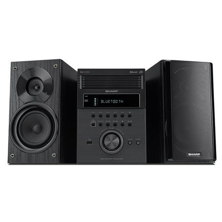 Sharp - 5-Disc Micro System - Black