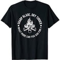 thumbnail image 1 of Sharp Blade Dry Tinder Bushcraft Camping Hiking T-Shirt, 1 of 5