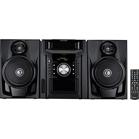 Sharp CD-BH950 240W 5-Disc Mini Shelf Speaker System with Cassette