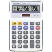 Sharp Calculators 10 Digit Semi-Desktop Calculator with Tax Keys