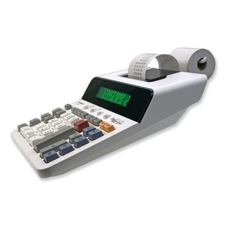 Sharp Calculators EL T3301 Black Print Thermal Printing Calculator Walmart