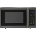 Sharp Carousel Black Stainless Steel 1.4 Cu. Ft. Countertop Microwave