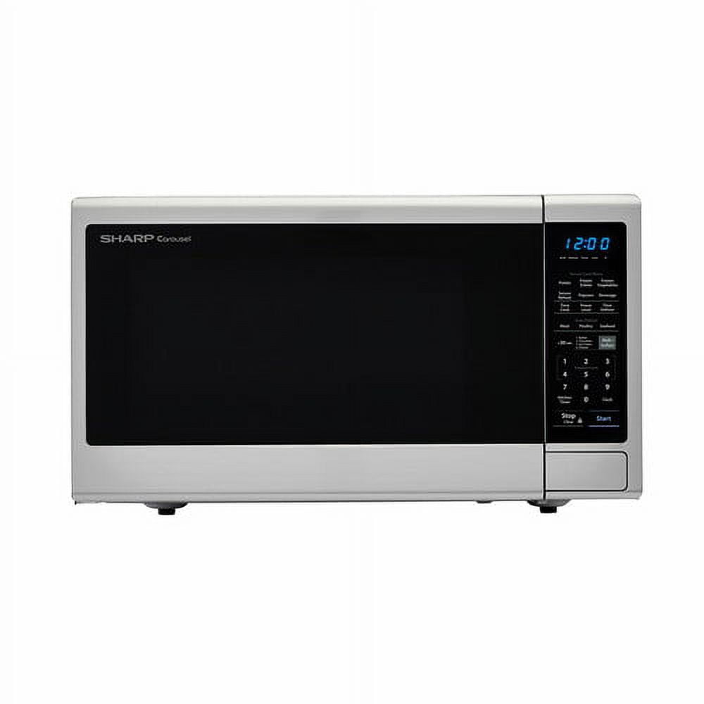 Sharp Carousel SMC1843CM Microwave Oven Freestanding 1.8 cu. Ft, 1100 W