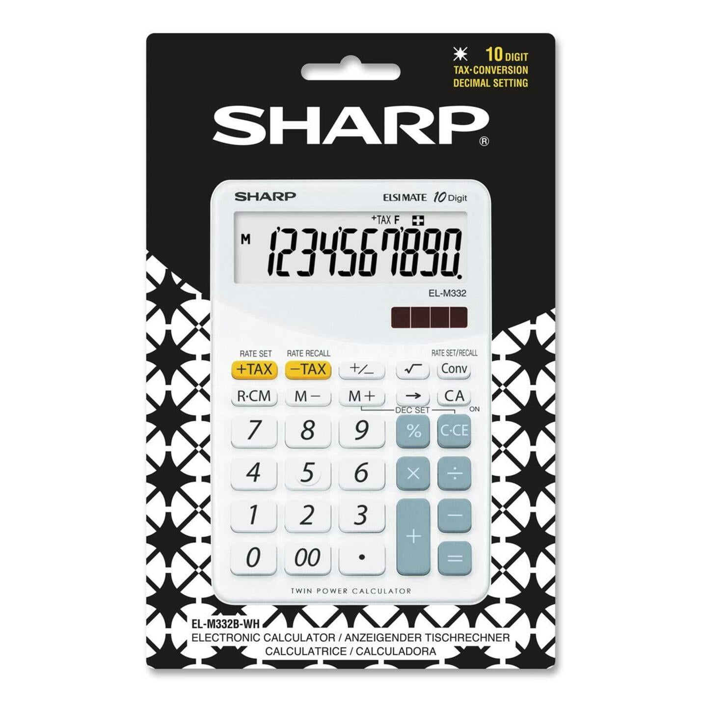 Sharp Chiyogami Desktop Calculator