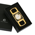 thumbnail image 1 of Sharp Cigar Cutter Zinc Alloy Metal Luxur Guillotine Knife Smoking Accessories, 1 of 6
