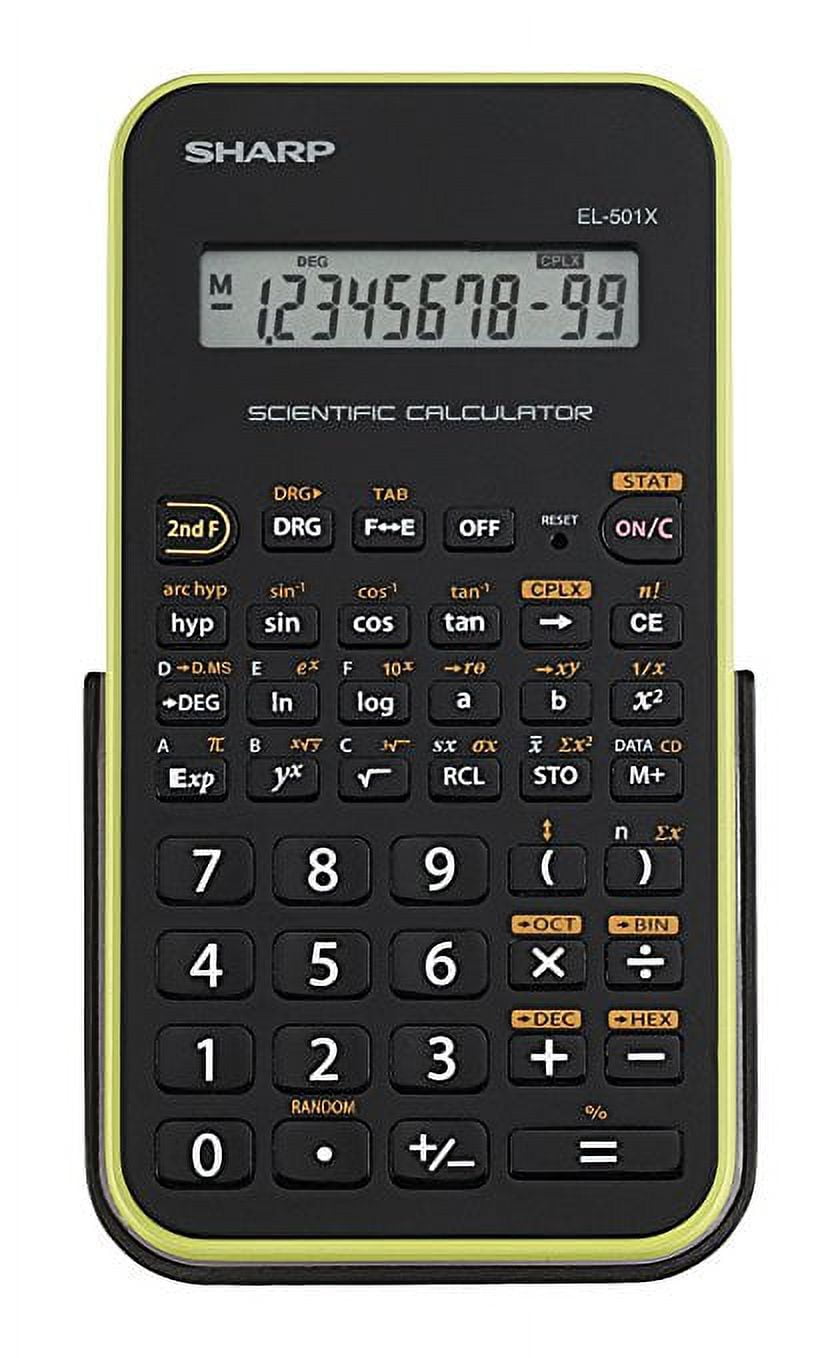 Calculadora científica negra Sharp EL-501XBGR Guatemala Ubuy