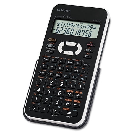 Sharp EL-531XBWH Scientific Calculator, 12-Digit LCD - SHREL531XBWH