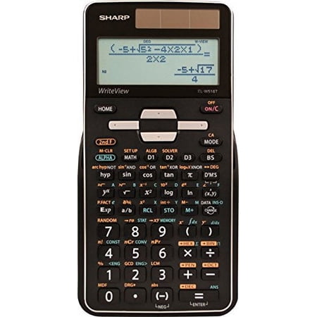 Sharp EL-W516TBSL Scientific Calculator, 16-Digit LCD, Each