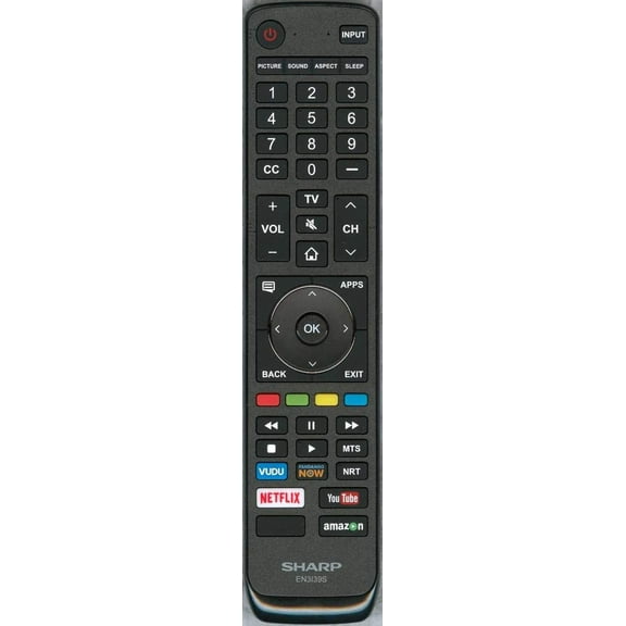 Sharp EN3I39S Original Smart TV Remote Control
