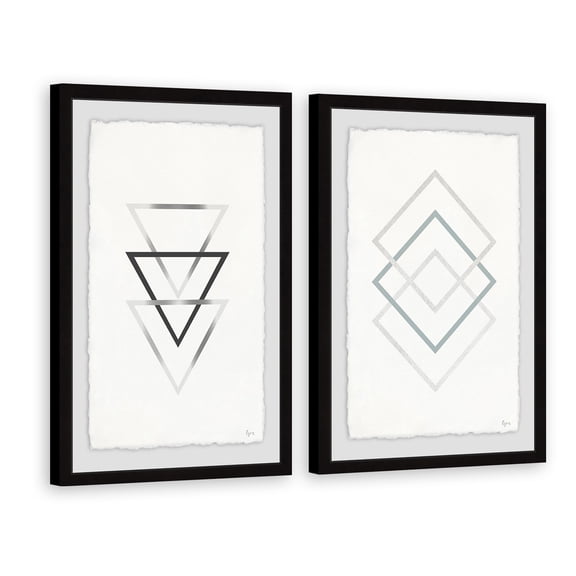 Sharp Edges Diptych