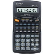 Sharp El-503w-bk 11+2-Digit Scientific Calculator 153 Functions El503w