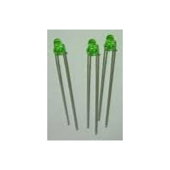 Sharp GL3EG8 LED Yellow-Green Color 565nm, T1 3mm, 2.1-2.8V (3 pieces) - GL3EG8