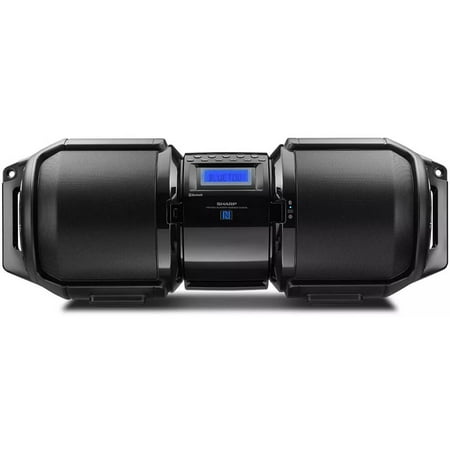 Sharp - 100W Boombox - Black