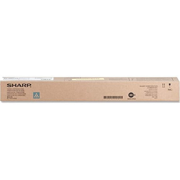 Sharp Genuine OEM MX36NTCA (MX-36NTCA) Cyan Toner Cartridge (15K YLD)