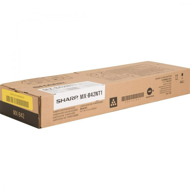Sharp MX-B42NT1 Original Toner Cartridge - Laser - 20000 Pages - Black Sharp MX-B42NT1 Original Toner Cartridge - Laser - 20000 Pages - Black