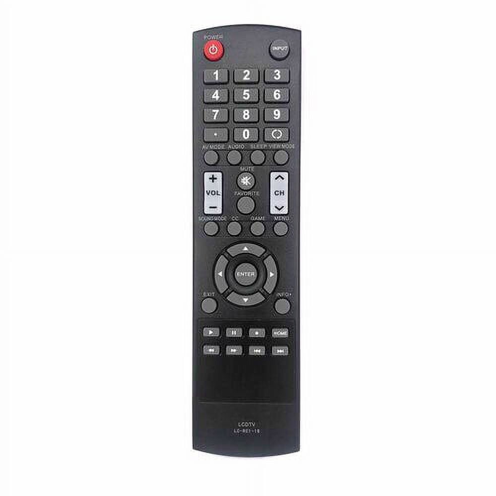 Sharp LCRC116 LCD TV Remote Control LCRC116 LCDTV LC32LB370