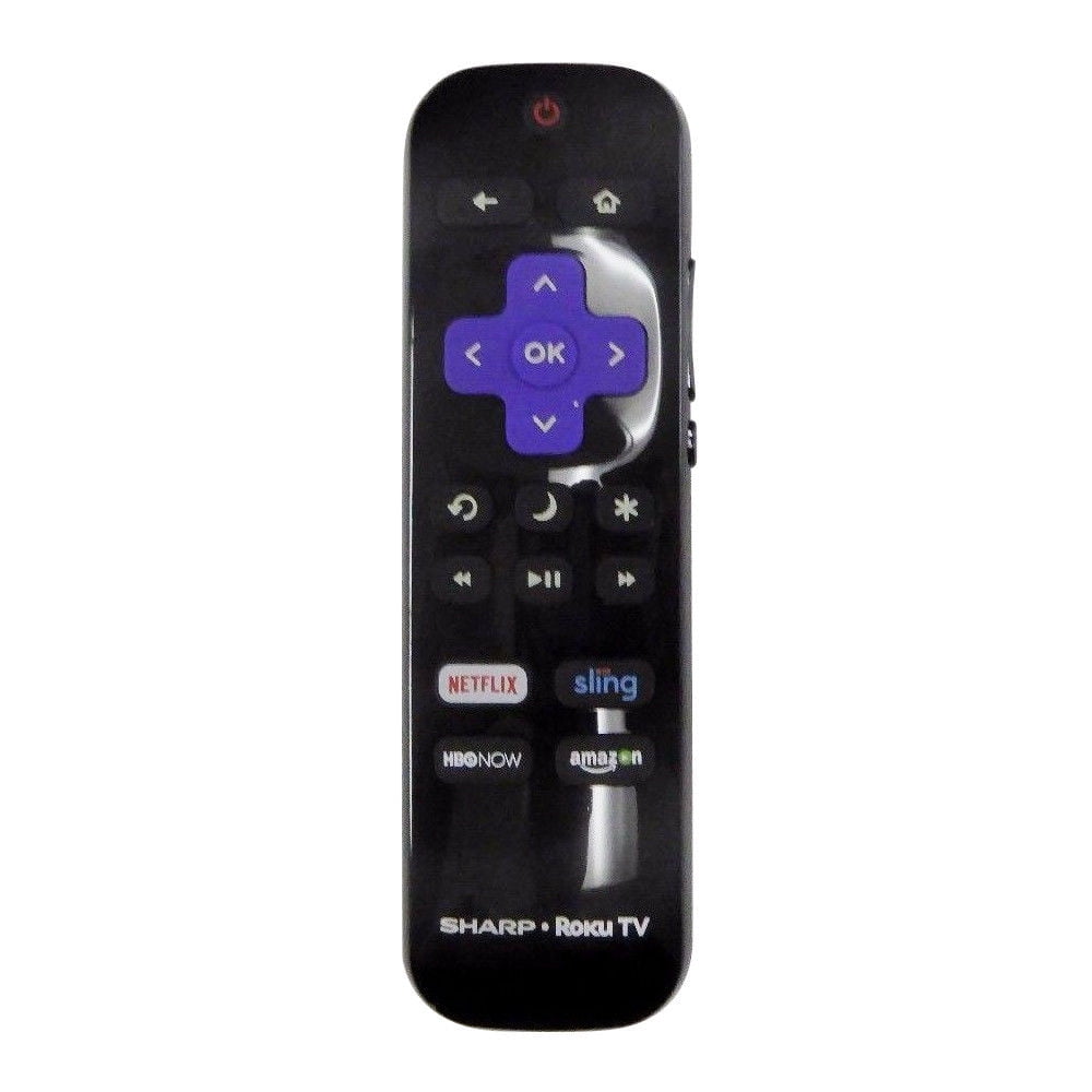 Sharp Roku Tv Remote Control Sharp LC-RCRUS-17 Original Roku Smart TV Internet App Remote - Walmart.com