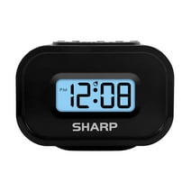 Sharp Digital Alarm Clock with 2 FastCharge USB ports, SPC189 - Walmart.com