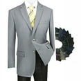thumbnail image 1 of Sharp Luxurious Men 2-B Dress Blazer Sport Coat w/1 Pair of Socks - Medium Gray 46L, 1 of 1