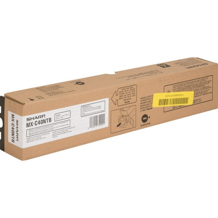 Sharp MX-C40NTB Original Toner Cartridge, Laser, 10000 Pages, Black