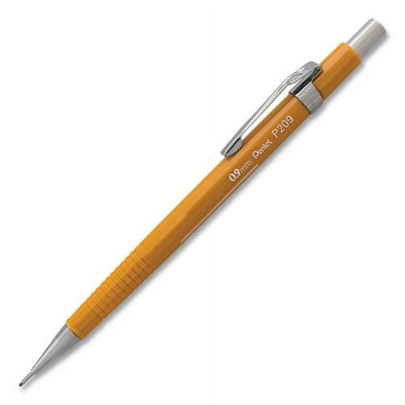 Sharp Mechanical Pencil, 0.9 Mm, Hb (#2.5), Black Lead, Yellow Barrel | Bundle of 2 Each