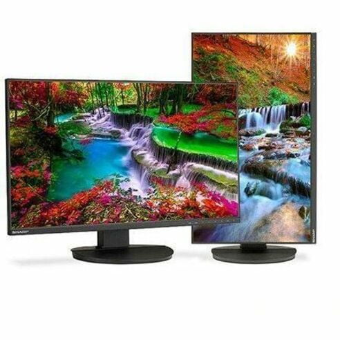 Sharp MultiSync DD-EA271F 27" Class Full HD LED Monitor - 16:9 - Black - 27" Viewable - In-plane Switching (IPS) Technology - LED Backlight - 1920 x 1080 - 16.7 Million Colors - 250 Nit - 6 ms - 75...