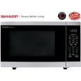 thumbnail image 1 of Sharp New 1.4 CF Countertop Microwave Oven, Orville Redenbacher's Certified, ZSMC1464KS, 1 of 12