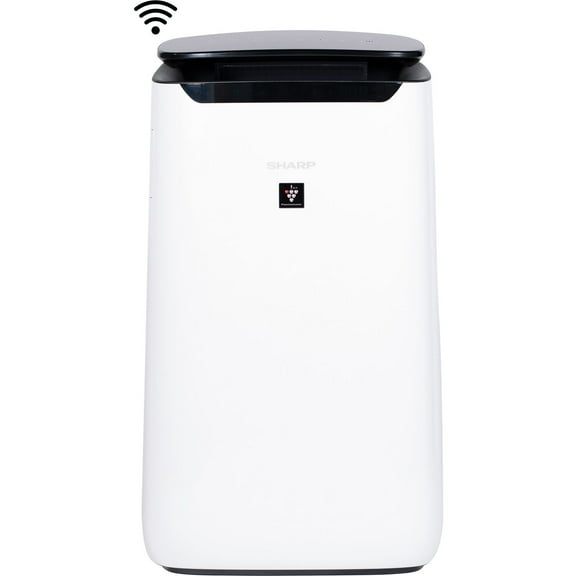 Sharp Plasmacluster Ion Air Purifier with True HEPA Filter, Rooms up to 520 Sq ft, White, FXJ80UW