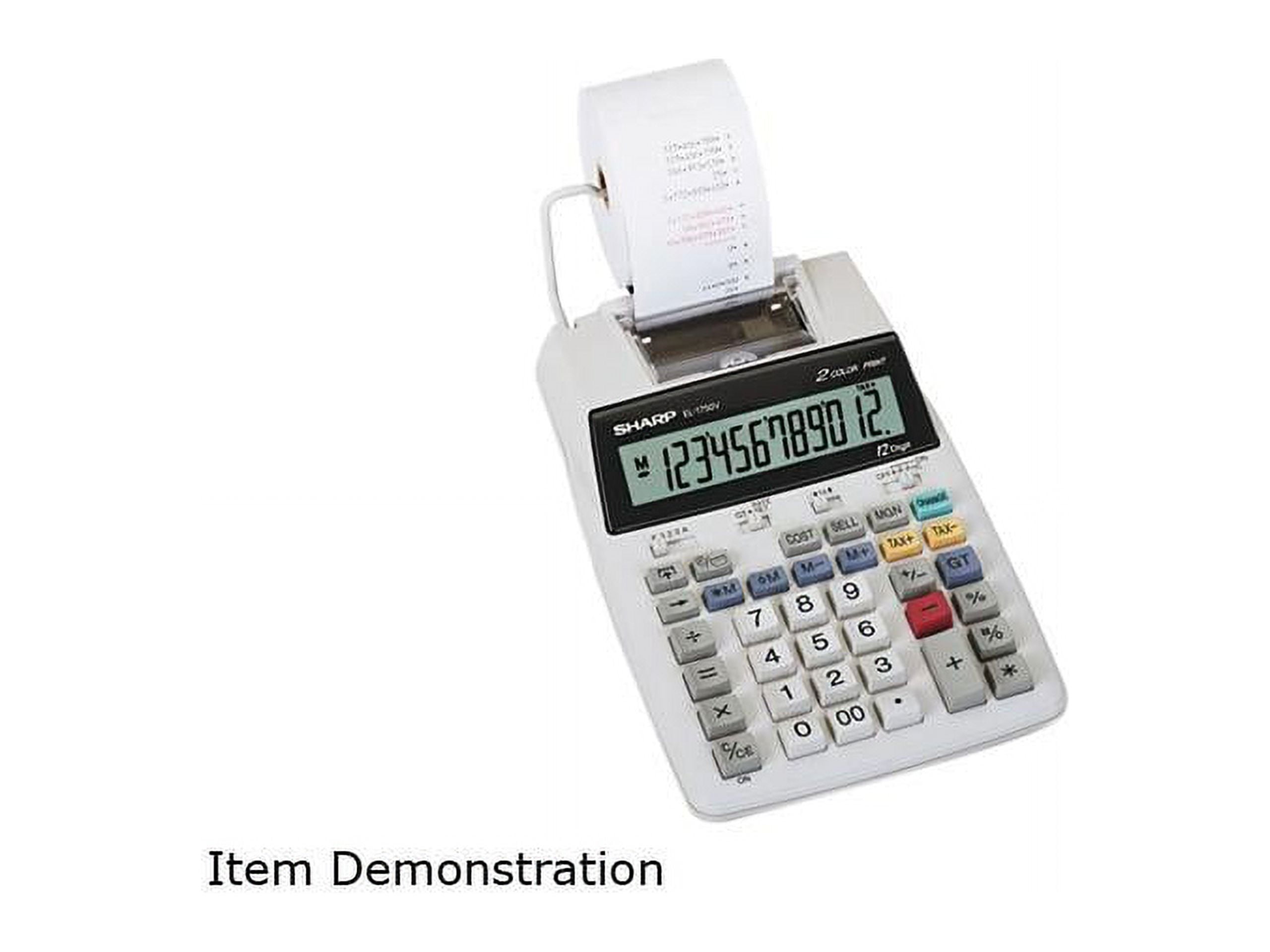 Sharp Calculators 12 Digit LCD Display