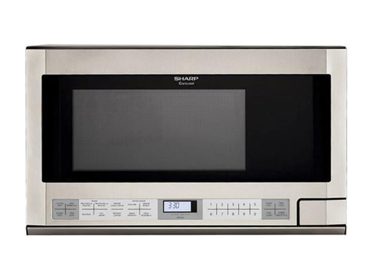 Sharp R1214 1.5 cu. ft. 1100W Sensor OverTheCounter Microwave