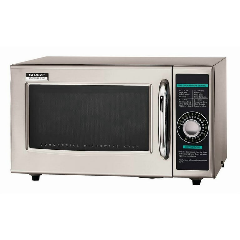 Sharp, Commercial Microwave, R-21LCFS 1000-Watts, Medium Duty
