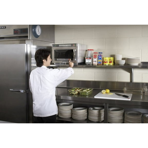 Sharp R-CD2200M 2200W TwinTouch™  Commercial Microwave Oven,Stainless Steel Door