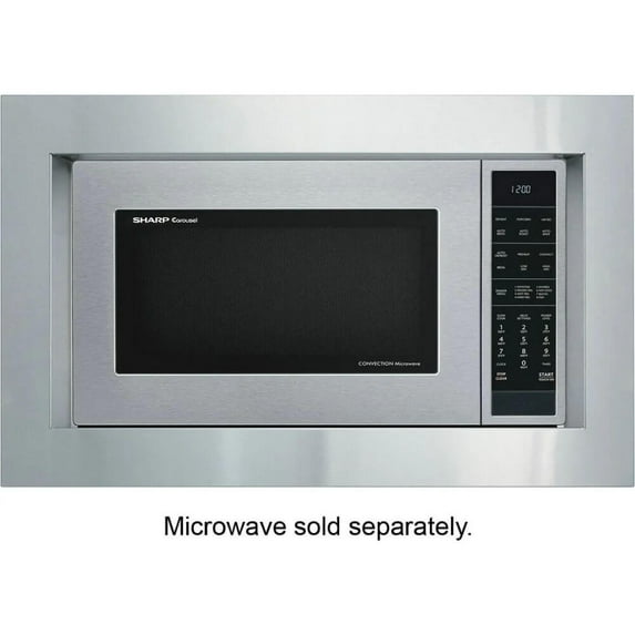 Sharp RK94S30F 30 inch Stainless Steel Microwave Oven Built In Trim Kit