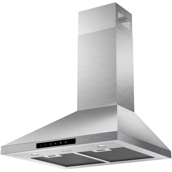 Sharp 24 in. Wall Mount Chimney Range Hood - SHC2432FS