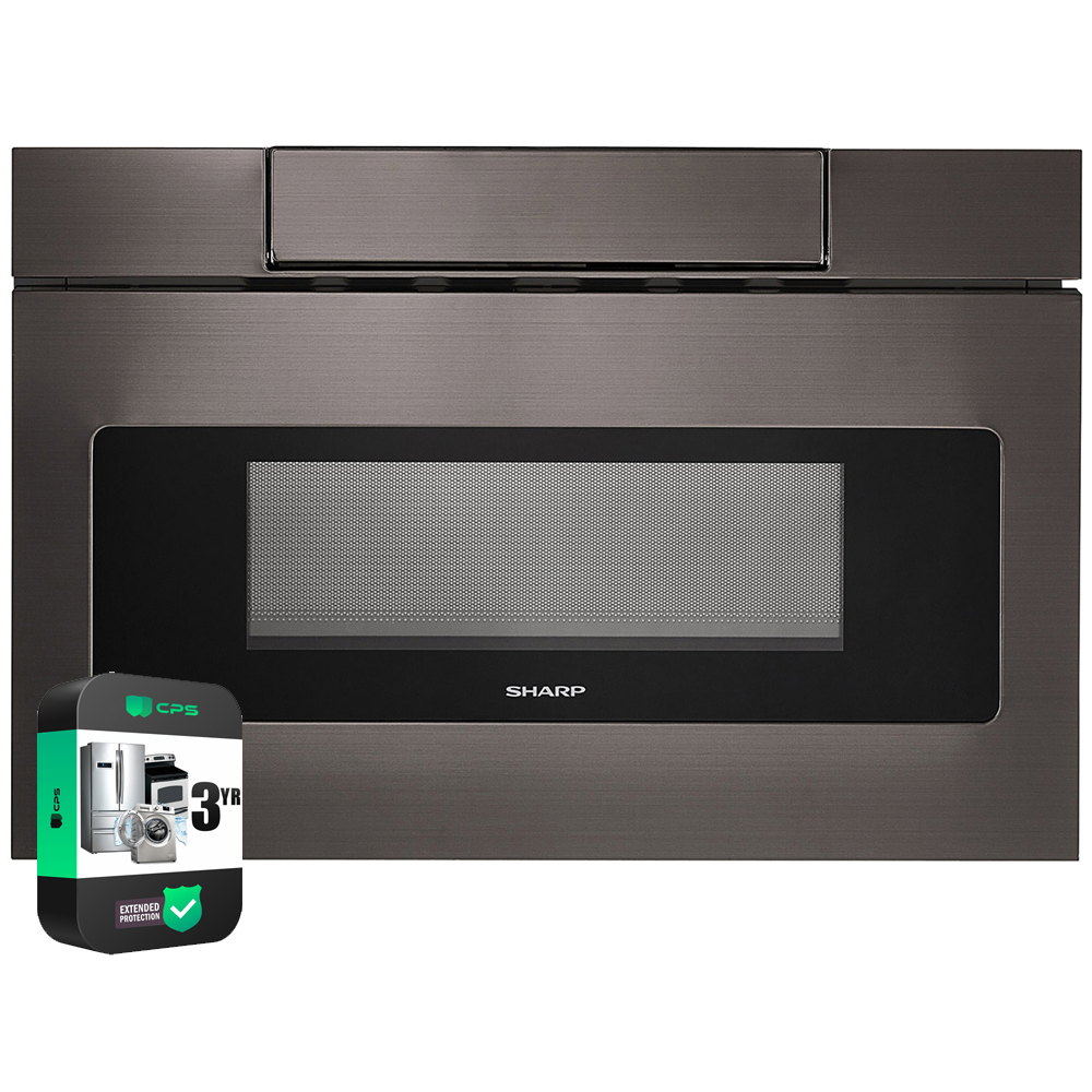 Sharp SMD2470AH 24 inch 1.2 cu. ft. 950W Microwave Drawer Oven Black