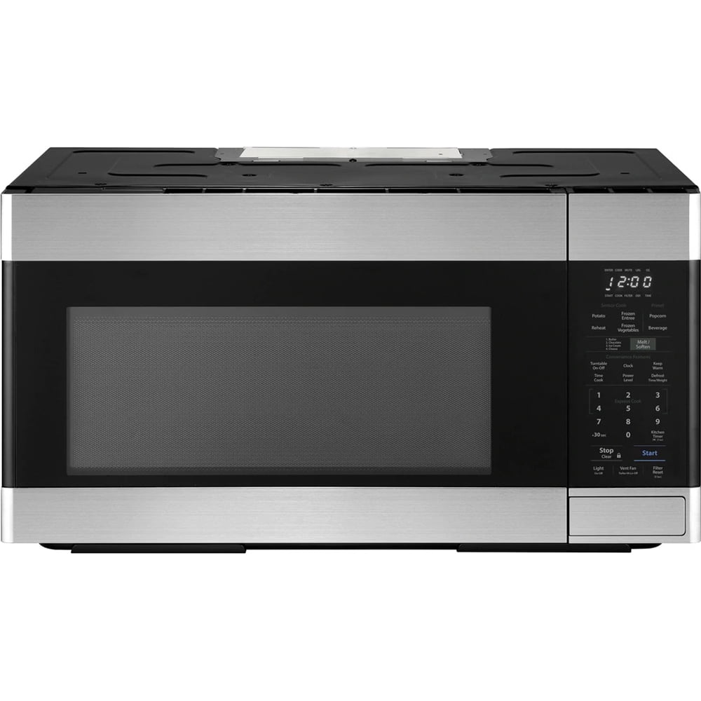 Sharp SMO1854DS Over the Range Microwave Oven with 1.8 cu. ft. Capacity, 1100 Cooking Watts, 450 CFM in Stainless Steel