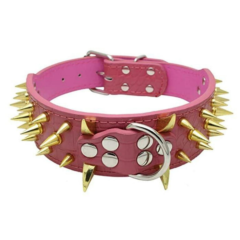 Sharp Spiked Dog Collar Walmart