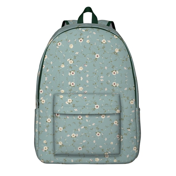 Sharp Sunflower Print Backpack with Organized Interior, Perfect for College Campus and Workplace, Quality Build, Encouragement Gift