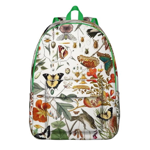 Sharp Sunflower Print Backpack with Organized Interior, Perfect for College Campus and Workplace, Quality Build, Encouragement Gift
