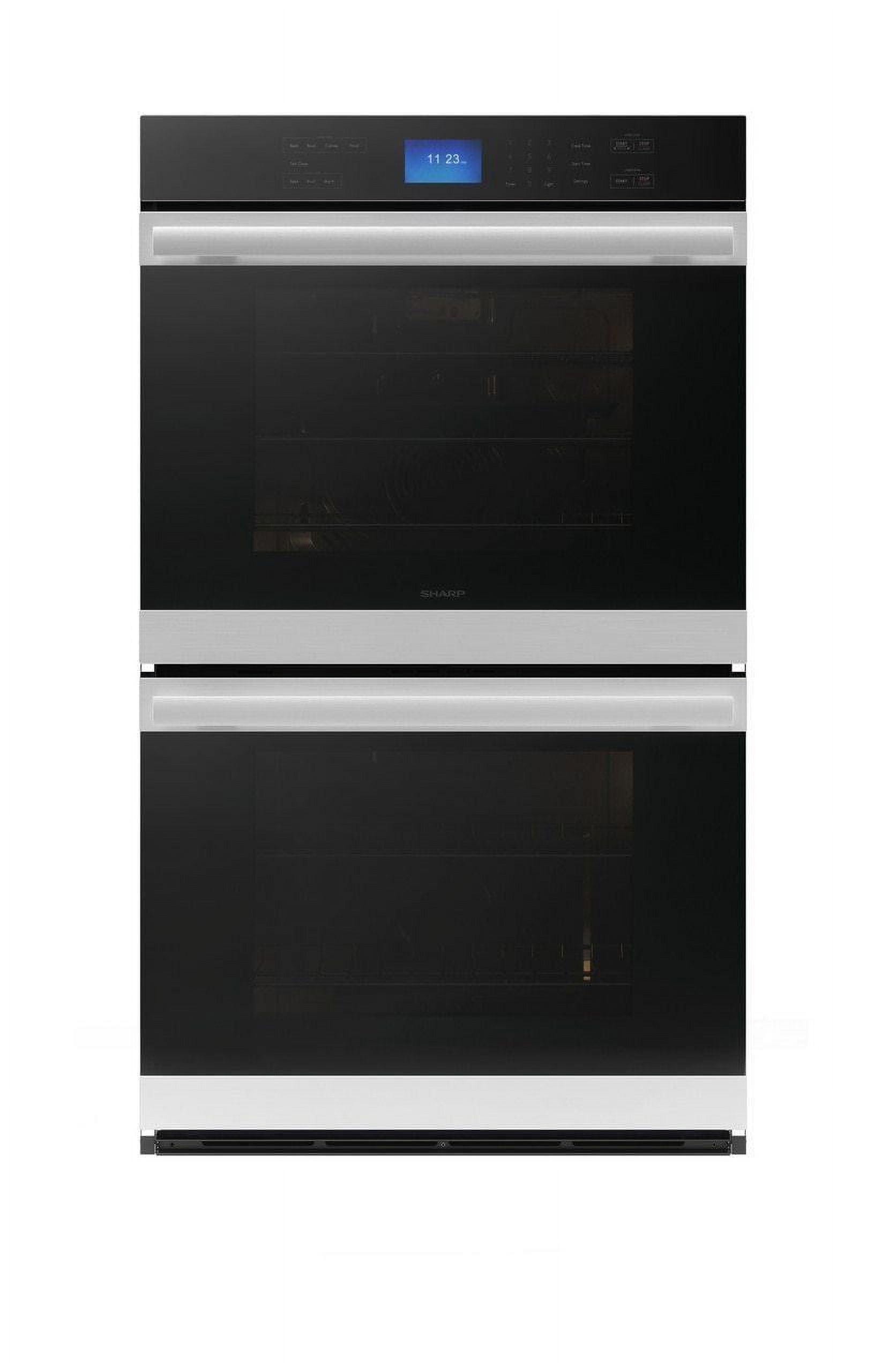 Sharp Swb3052ds 30" Wide 5 Cu. Ft. Double Electric Wall Oven - Stainless Steel